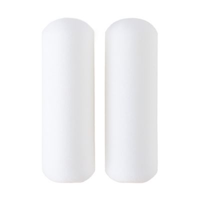 Valspar 4 in. White Foam Mini Roller Covers, 2-Pack