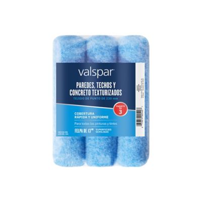 Image showing  9 in. x 1/2 in. Knit Polyester Roller Cover, 3-Pack