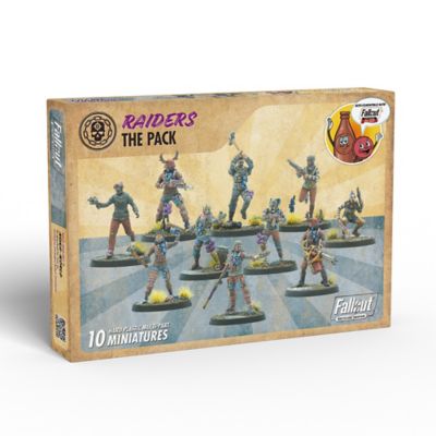 Modiphius Fallout Wasteland Warfare: Raiders - The Pack - 10 Figures