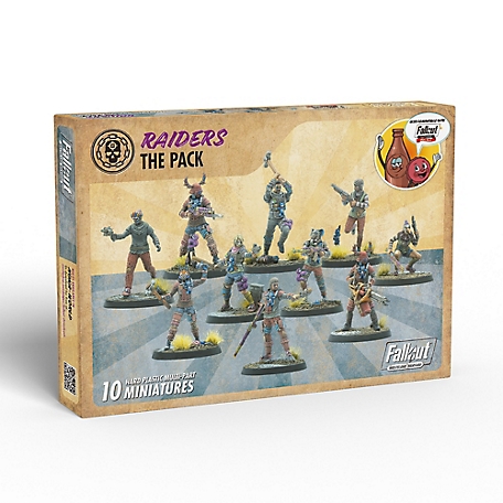 Modiphius Fallout Wasteland Warfare: Raiders - The Pack - 10 Figures