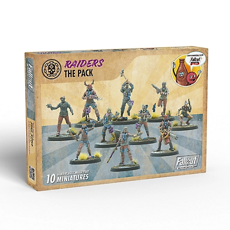 Modiphius Fallout Wasteland Warfare: Raiders - The Pack - 10 Figures
