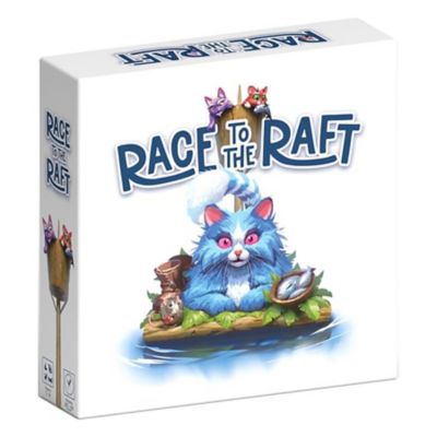 The City of Games Race To The Raft - Social Puzzle Board Game, Ages 8+, 1-4 Players