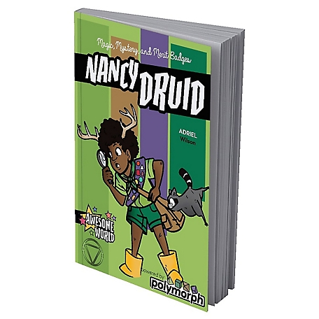 9th Level Games Nancy Druid - Softcover RPG Book, Ages 6+, 2-6 Players