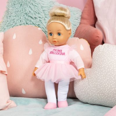 Image showing  Prima Ballerina Doll - 13 in. Pink Tutu Dress