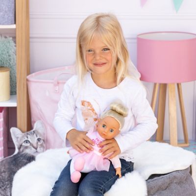 Image showing  Prima Ballerina Doll - 13 in. Pink Tutu Dress