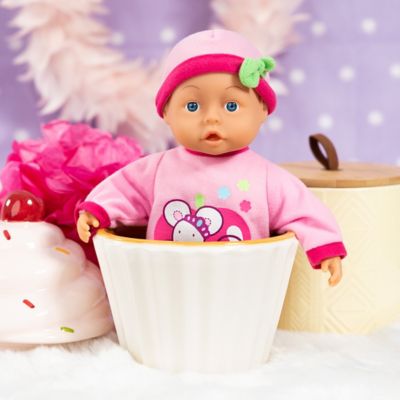 Image showing  First Words Baby Doll - 13 in. Pink Mouse