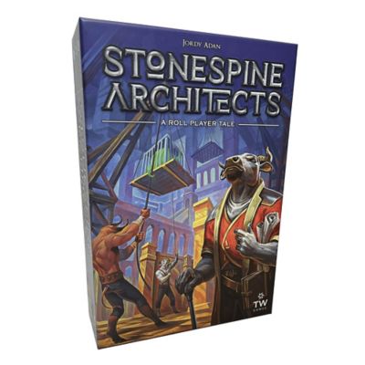 Thunderworks Games Stonespine Architects - Card-Drafting Board Game, Ages 14+, 1-5 Players