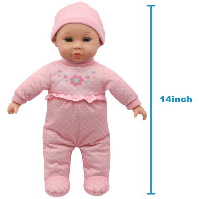 Image showing  14 in. Lovable Talking Triplets Dolls - Kids Pretend Play Ages 2+