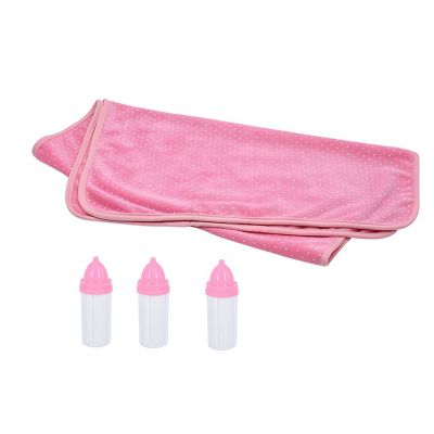 Image showing  14 in. Lovable Talking Triplets Dolls - Kids Pretend Play Ages 2+