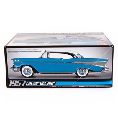 Image showing 8 th AMT 1:25 Scale Model Kit - 1957 Chevy Bel Air - 70+ Parts