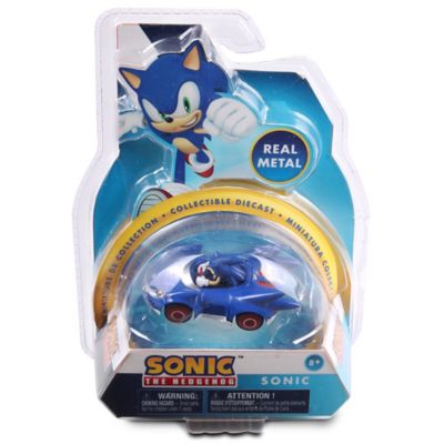 Image showing  NKOK Sonic & Sega All-Stars Racing: Sonic With Speed Star - Diecast Metal Race Car