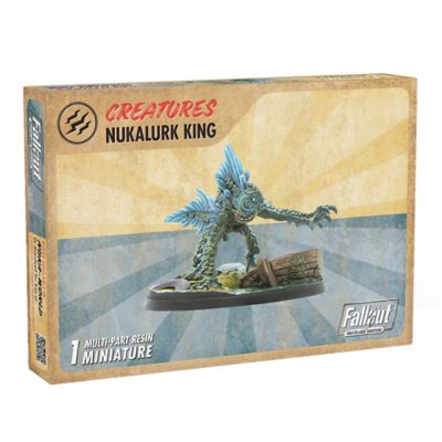 Modiphius Fallout: Wasteland Warfare Creatures - Nukalurk King - RPG Unpainted Resin Figure