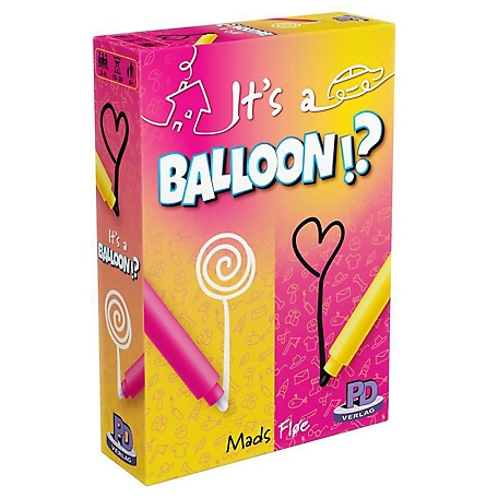 Rio Grande Games It's A Balloon - Word Guessing Drawing Game, Ages 8+, 3-8 Players