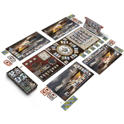 Image showing  Shipyard 2nd Edition - Strategy Board Game, Age 14+, 1-4 Players