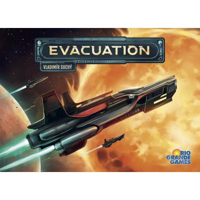 Rio Grande Games Evacuation - Strategy Board Game, Ages 14+, 1-4 Players