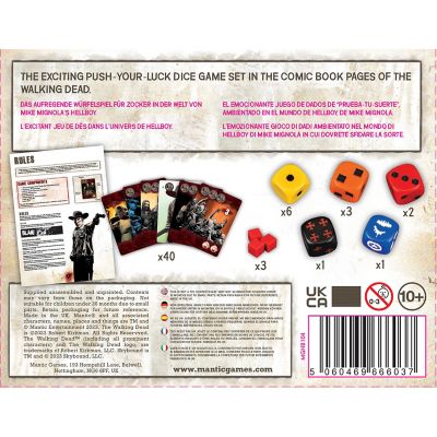 Image showing  The Walking Dead: The Dice Game - Ages 10+, 2+ Players