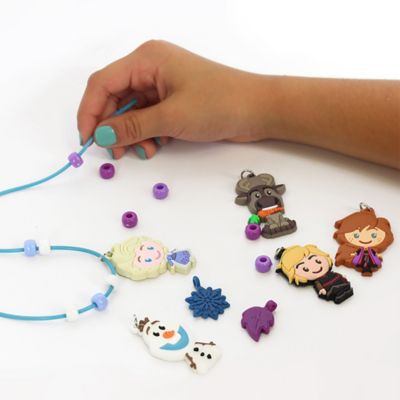 Image showing  Tara Toy: Frozen II Necklace Activity Set - DIY Jewelry Making Craft Kit
