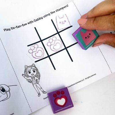 Image showing 5 th Gabby's Dollhouse Tara Toy: My Own Creativity Set - Character Face Carrying Case