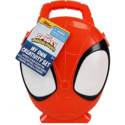 Spiderman Tara Toy: My Own Creativity Set - Character Face Carrying Case