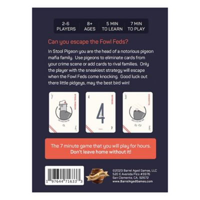 Image showing  Stool Pigeon - Tactical Card Game, Ages 8+, 2-6 Players