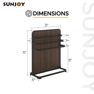 Image showing  Poolside Stenton Towel Stand