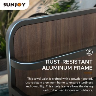 Image showing  Poolside Stenton Towel Stand