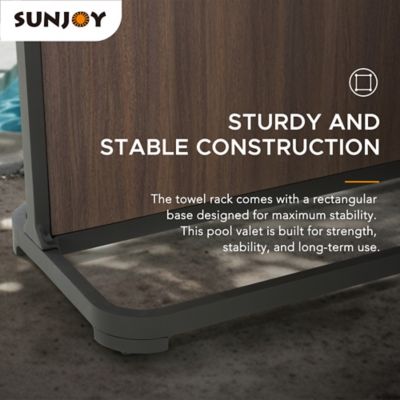 Image showing  Poolside Stenton Towel Stand