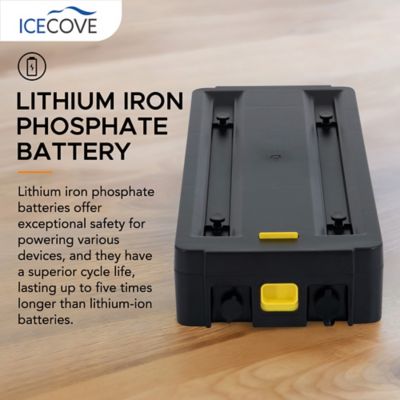 Image showing  Rechargeable Lithium-ion Battery for Portable Air Conditioner