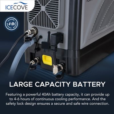 Image showing  Rechargeable Lithium-ion Battery for Portable Air Conditioner