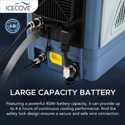 Image showing 5 th IceCove Portable Air Conditioner with 1 Battery, Grey