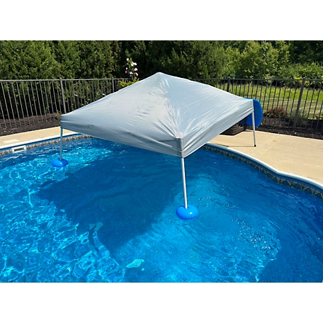 Sunjoy Floating Pool Canopy with Hand Carry Bag