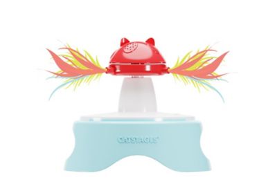 Catstages 2-in-1 Track Topper Spinning Catnip Toy