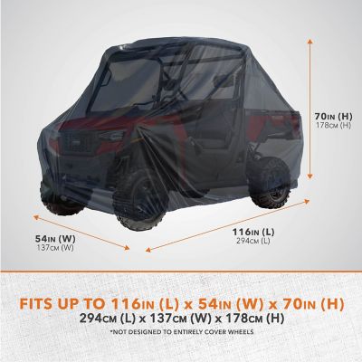 Image showing  Sport UTV Cover, Large, Black