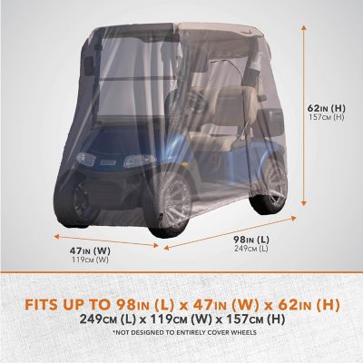 Image showing  Sport Golf Cart Cover, 2-Person, Beige