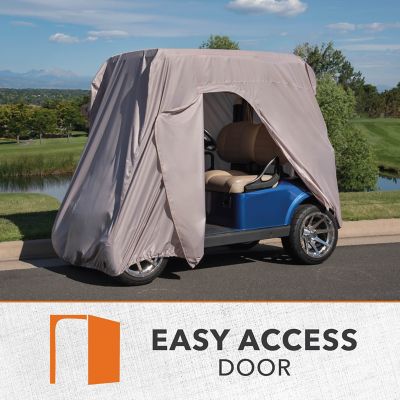 Image showing 5 th Modern Leisure Sport Golf Cart Cover, 2-Person, Beige