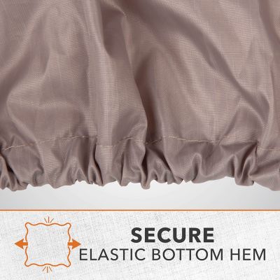 Image showing 7 th Modern Leisure Sport Golf Cart Cover, 2-Person, Beige