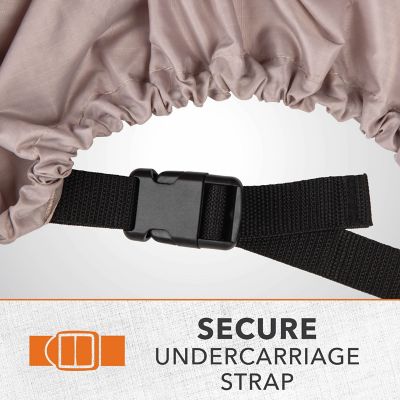 Image showing 9 th Modern Leisure Sport Golf Cart Cover, 2-Person, Beige