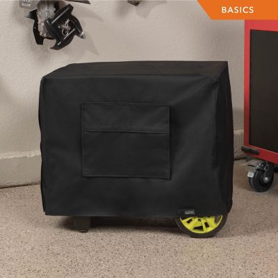 Image showing 5 th Modern Leisure Basics Outdoor Generator Cover, 38 in. L x 28 in. W x 30 in. H, Black