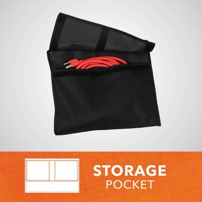 Image showing 8 th Modern Leisure Basics Outdoor Generator Cover, 38 in. L x 28 in. W x 30 in. H, Black