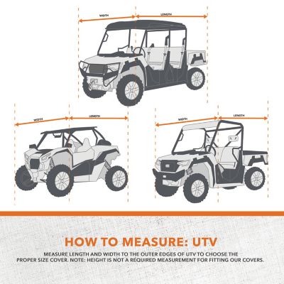 Image showing  Sport UTV Cover, X-Large, Black
