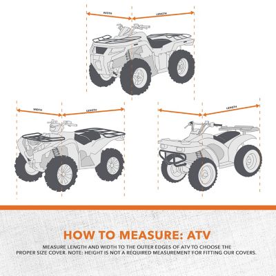 Image showing  Sport ATV Cover, X-Large, Black