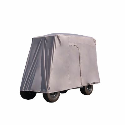 Modern Leisure Sport Golf Cart Cover, 4-Person, Beige