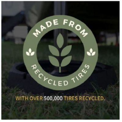 Image showing 5 th SnapPad XTRA Rubber Jack Pads, 9 in., 6 pc.