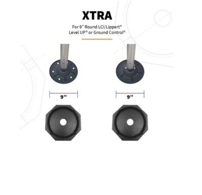 Image showing  Rubber Jack Pads, 9 in., 4 pc.