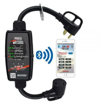 Image showing  30A Bluetooth Portable Surge Protector