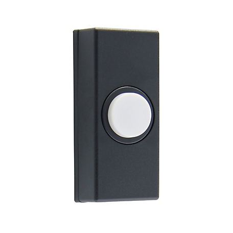 IQ America Contemporary Non-lit Pushbutton Doorbell