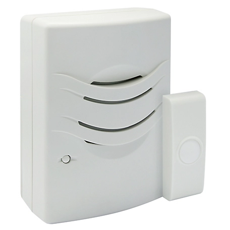 IQ America Wireless 2-Tone Basic Battery Doorbell withpush button