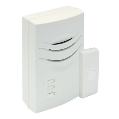 IQ America Wireless Plugin Contemporary Door Chime/Bell with 1 Pushbutton