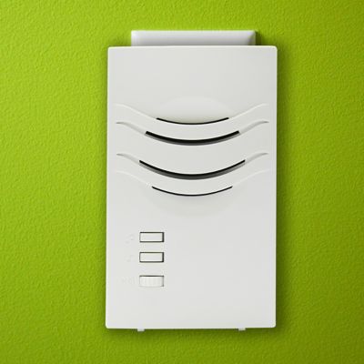 Image showing  Wireless Plugin Contemporary Door Chime/Bell with 1 Pushbutton