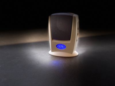 Image showing  Wireless Portable Visual & Audible Chime Alert